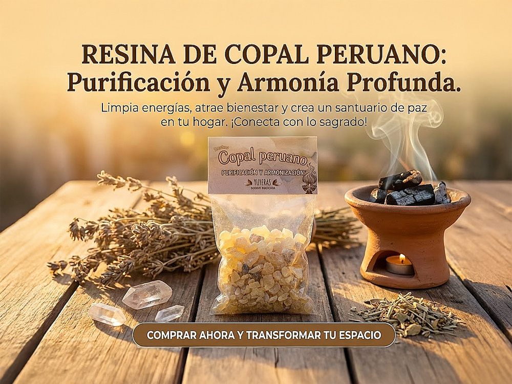 Resina de Copal Peruano