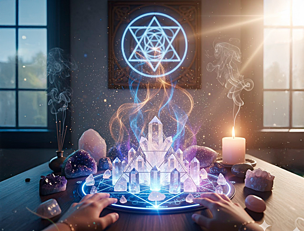 Tameana: La Poderosa Sanación con Geometría Sagrada y Cuarzos